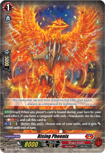 (EN-VG) (A GRADE) (NON HOLO SPEC) D-PR/1078EN Rising Phoenix